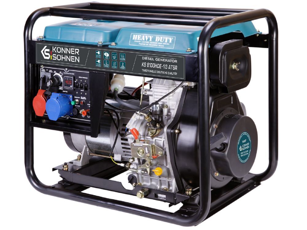 Produktbild Könner & Söhnen Diesel-Generator  KS 8100HDE-1/3 ATSR (EURO V) bild 5