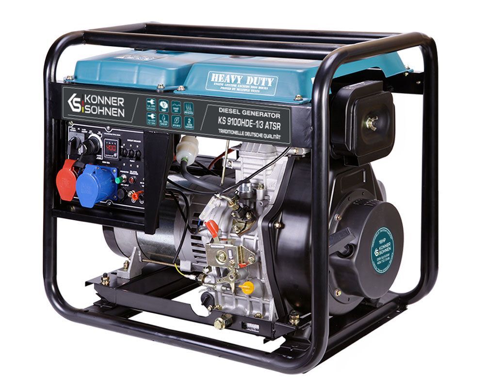 Produktbild Könner & Söhnen Diesel Generator KS 9100HDE-1/3 ATSR (EURO V)