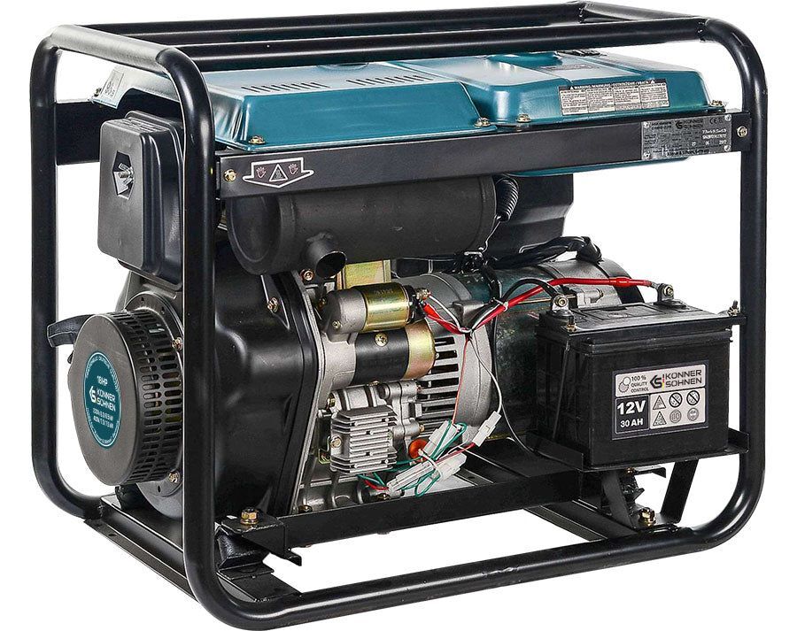 Produktbild Könner & Söhnen Diesel-Generator  KS 9100HDE-1/3 ATSR (EURO V) bild 12