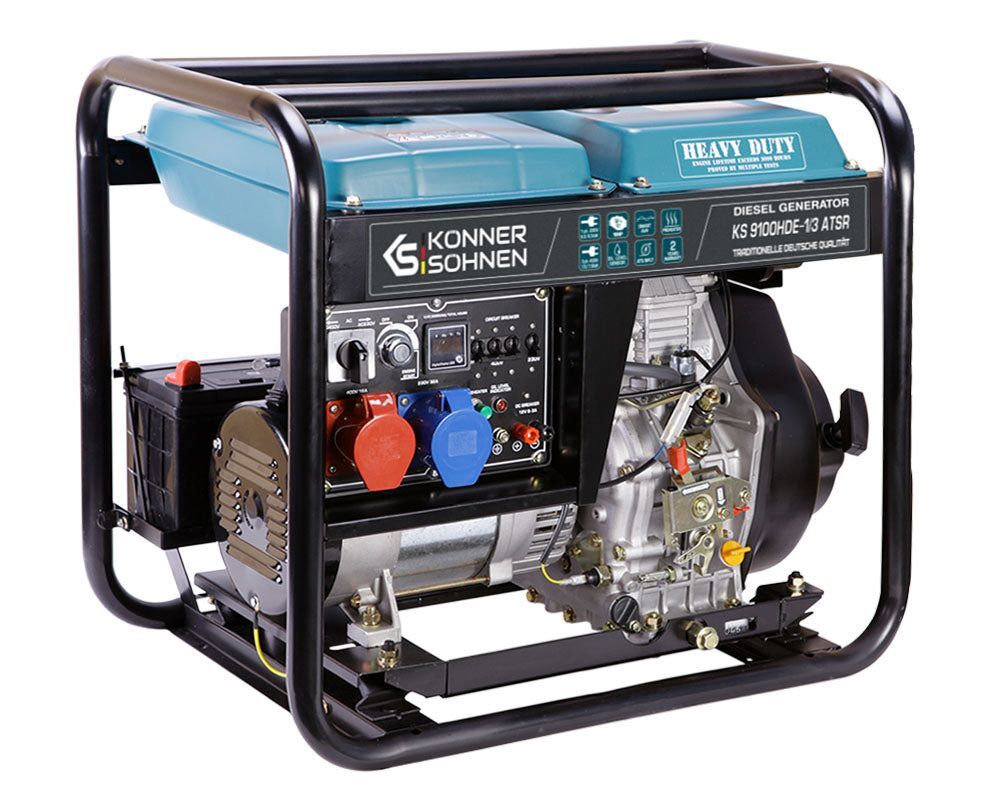 Produktbild Könner & Söhnen Diesel-Generator  KS 9100HDE-1/3 ATSR (EURO V) bild 10