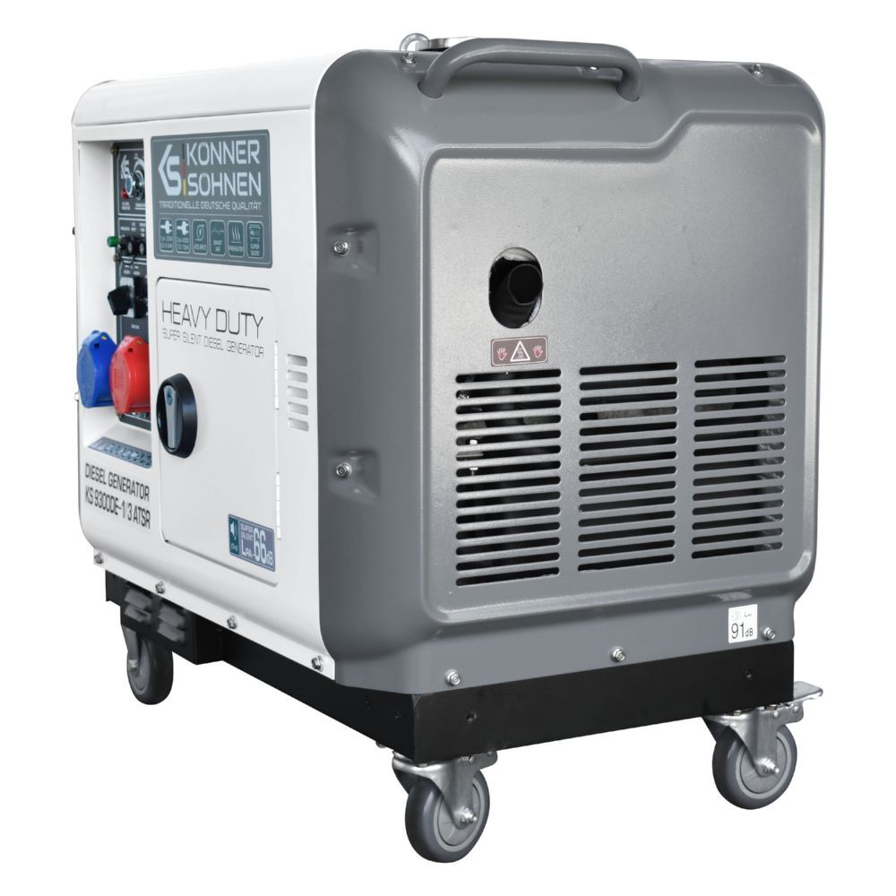 Produktbild Könner & Söhnen Diesel-Generator  KS 9300DE-1/3 ATSR (EURO V) bild 10