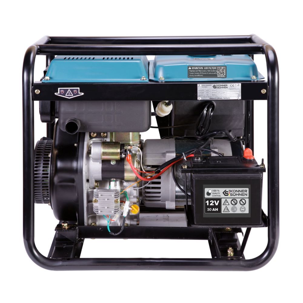 Produktbild Könner & Söhnen Diesel-Generator  KS 8100HDE (EURO V) bild 3