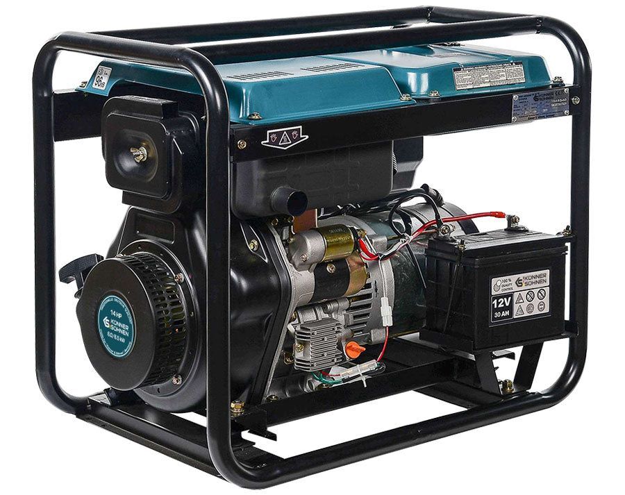 Produktbild Könner & Söhnen Diesel-Generator  KS 8100HDE (EURO V) bild 4