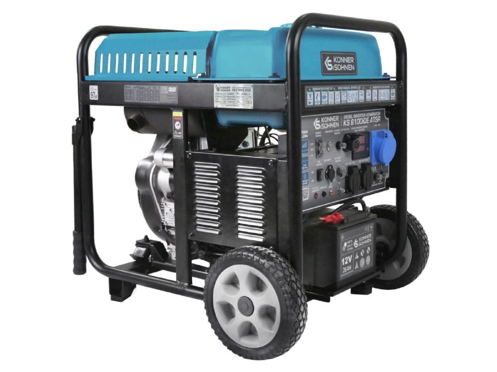 Produktbild Könner & Söhnen Diesel-Inverter-Generator KS 6100iD? ATSR bild 5