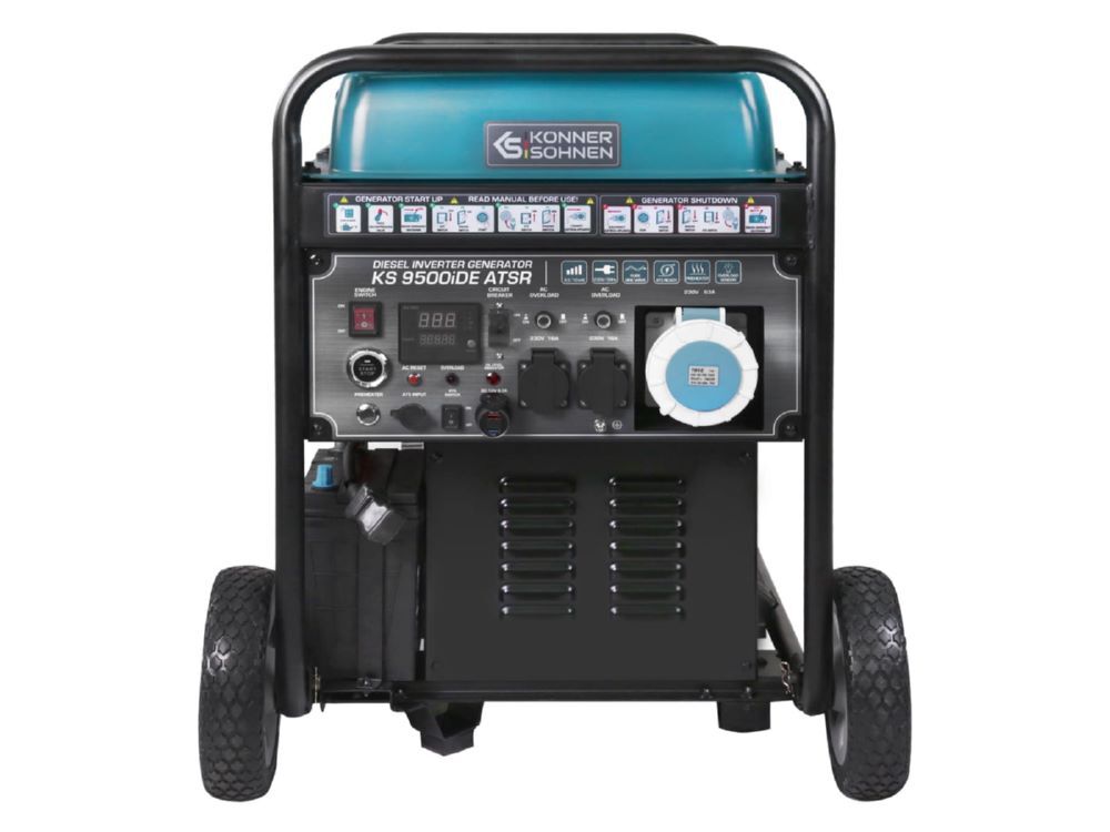 Produktbild Könner & Söhnen Diesel-Inverter-Generator KS 9500iD? ATSR bild 2