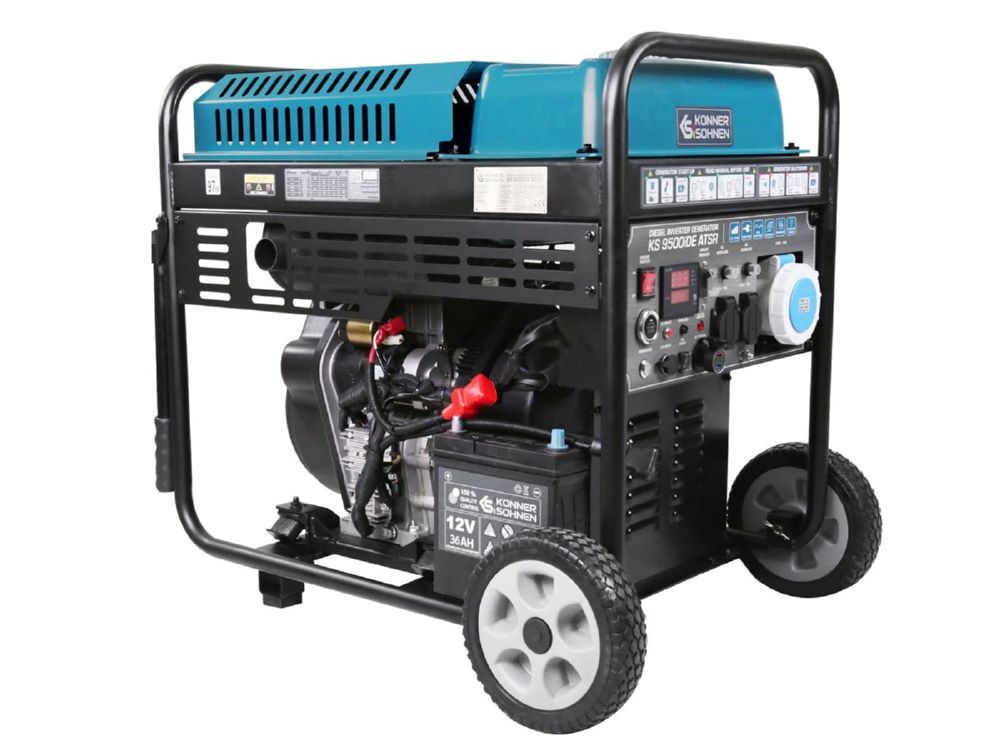 Produktbild Könner & Söhnen Diesel-Inverter-Generator KS 9500iD? ATSR bild 6