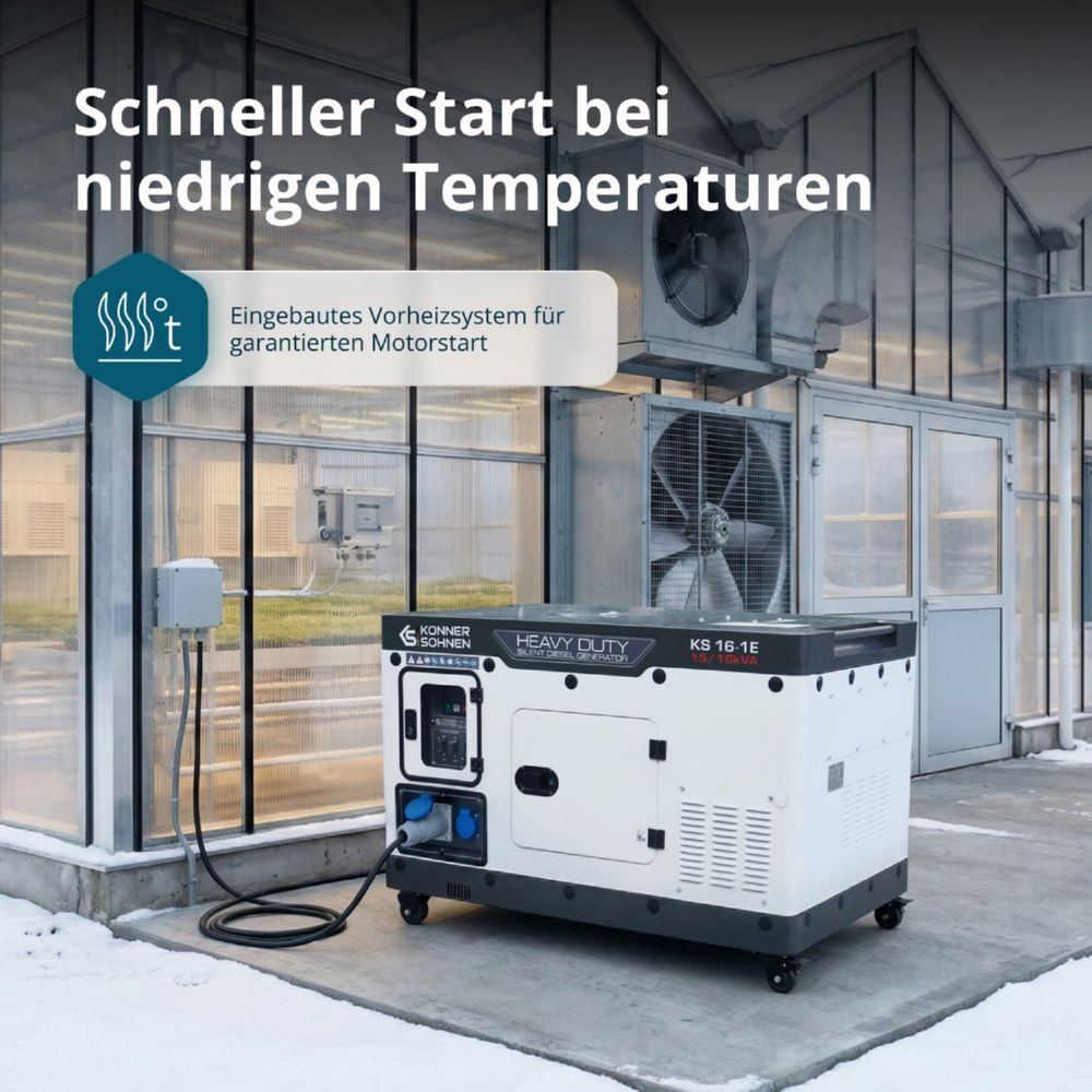 Produktbild Könner & Söhnen Dieselgenerator KS 16-1E bild 5