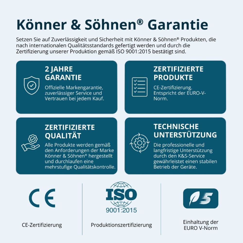 Produktbild Könner & Söhnen Dieselgenerator KS 16-1E bild 9
