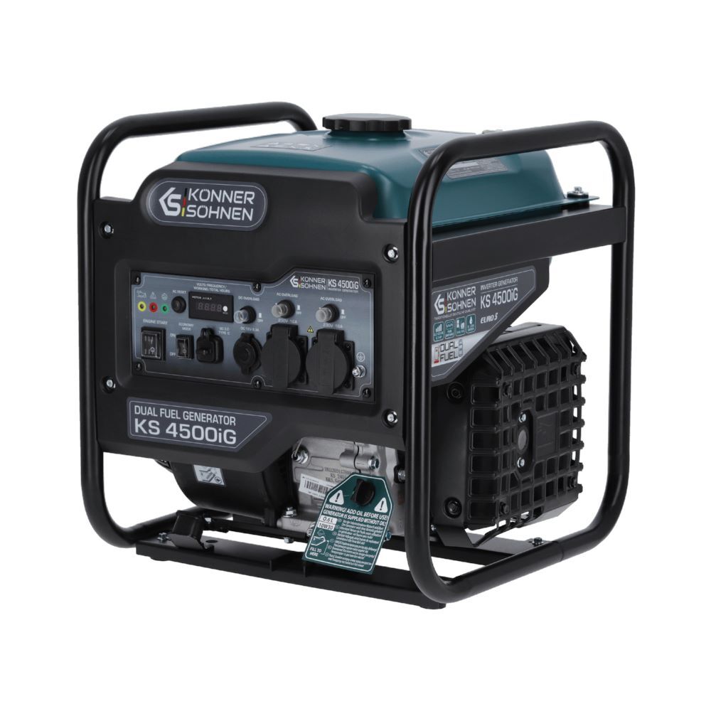 Produktbild Könner & Söhnen Dual Fuel Inverter Generator KS 4500iG