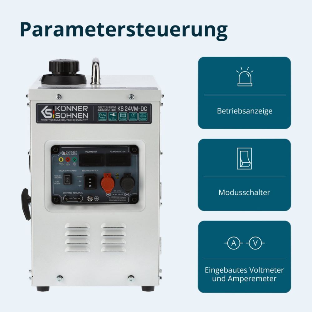 Produktbild Könner & Söhnen Gleichstromgenerator KS 24VM-DC bild 10