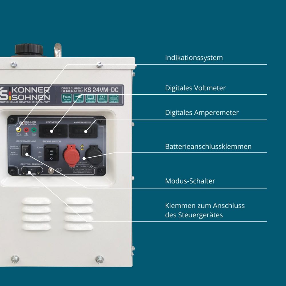 Produktbild Könner & Söhnen Gleichstromgenerator KS 24VM-DC bild 12