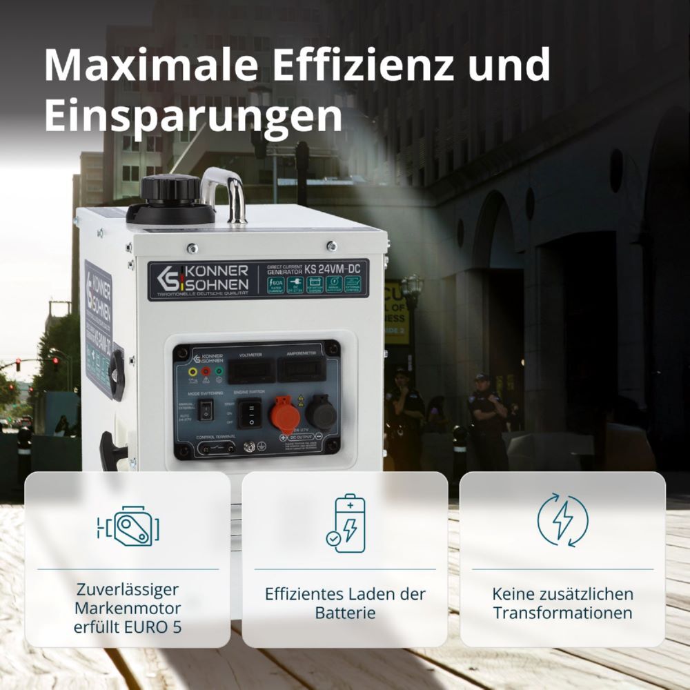 Produktbild Könner & Söhnen Gleichstromgenerator KS 24VM-DC bild 13