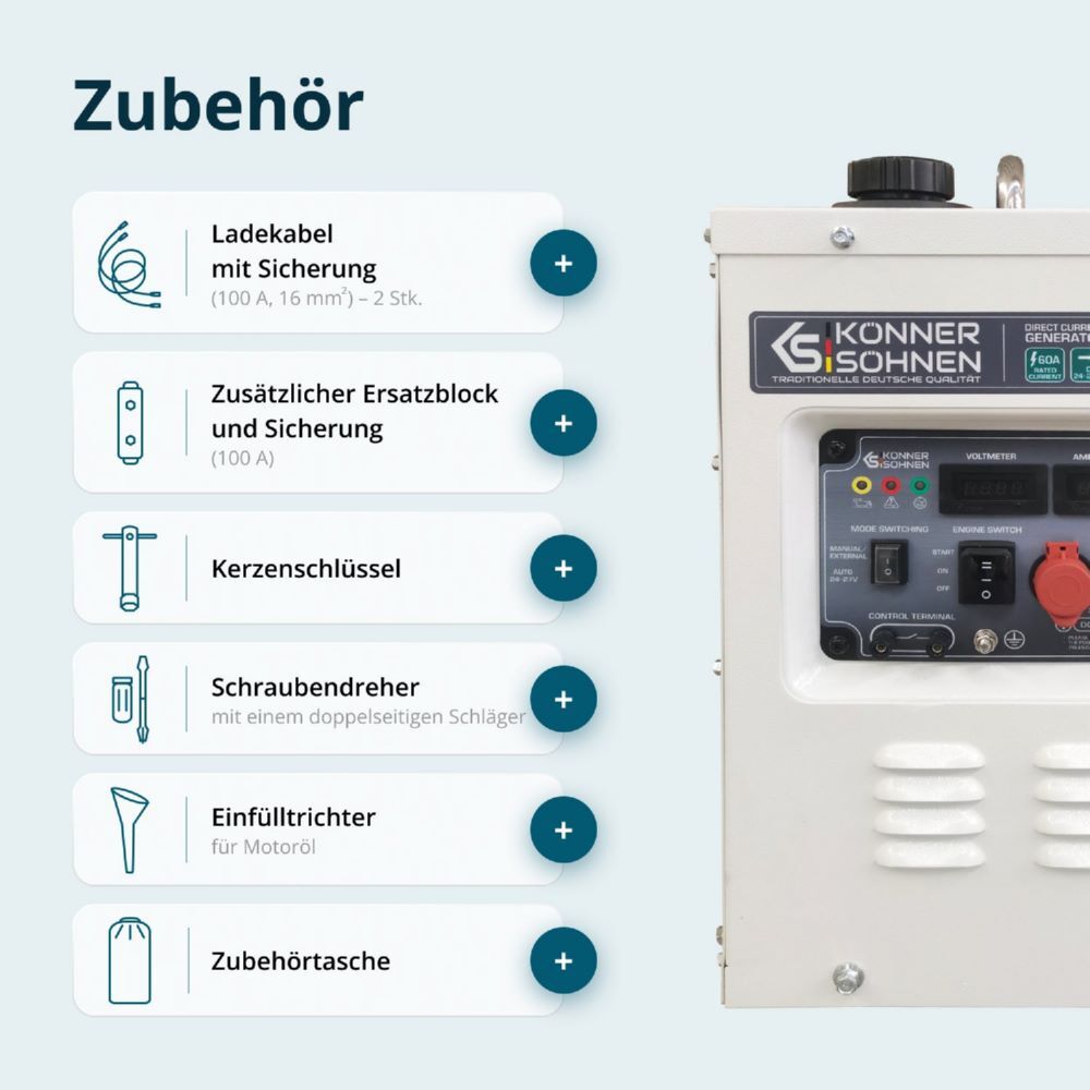Produktbild Könner & Söhnen Gleichstromgenerator KS 24VM-DC bild 14