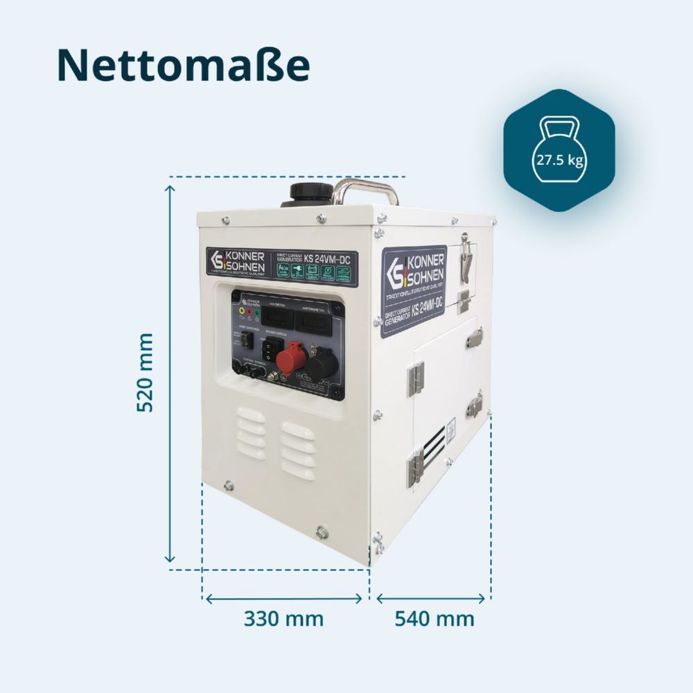 Produktbild Könner & Söhnen Gleichstromgenerator KS 24VM-DC bild 16