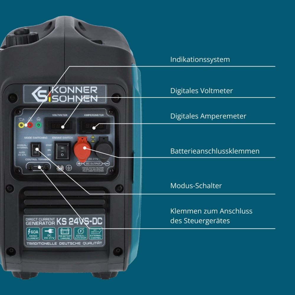 Produktbild Könner & Söhnen Gleichstromgenerator KS 24VS-DC bild 13