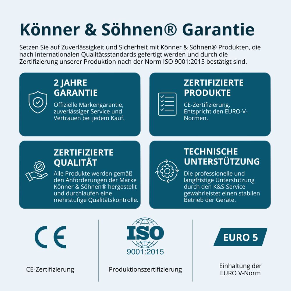 Produktbild Könner & Söhnen Gleichstromgenerator KS 48VGS-DC, Version 50–55V bild 16