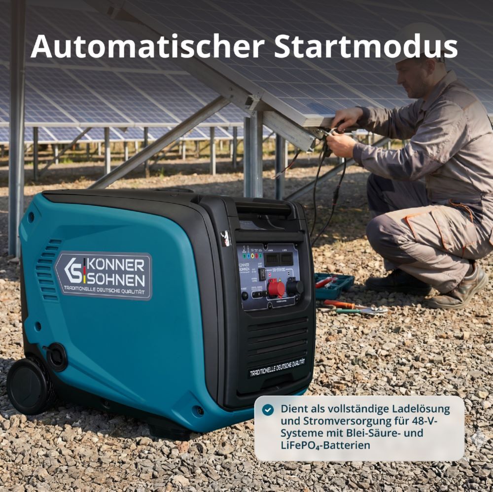 Produktbild Könner & Söhnen Gleichstromgenerator KS 48VGS-DC, Version 50–55V bild 3