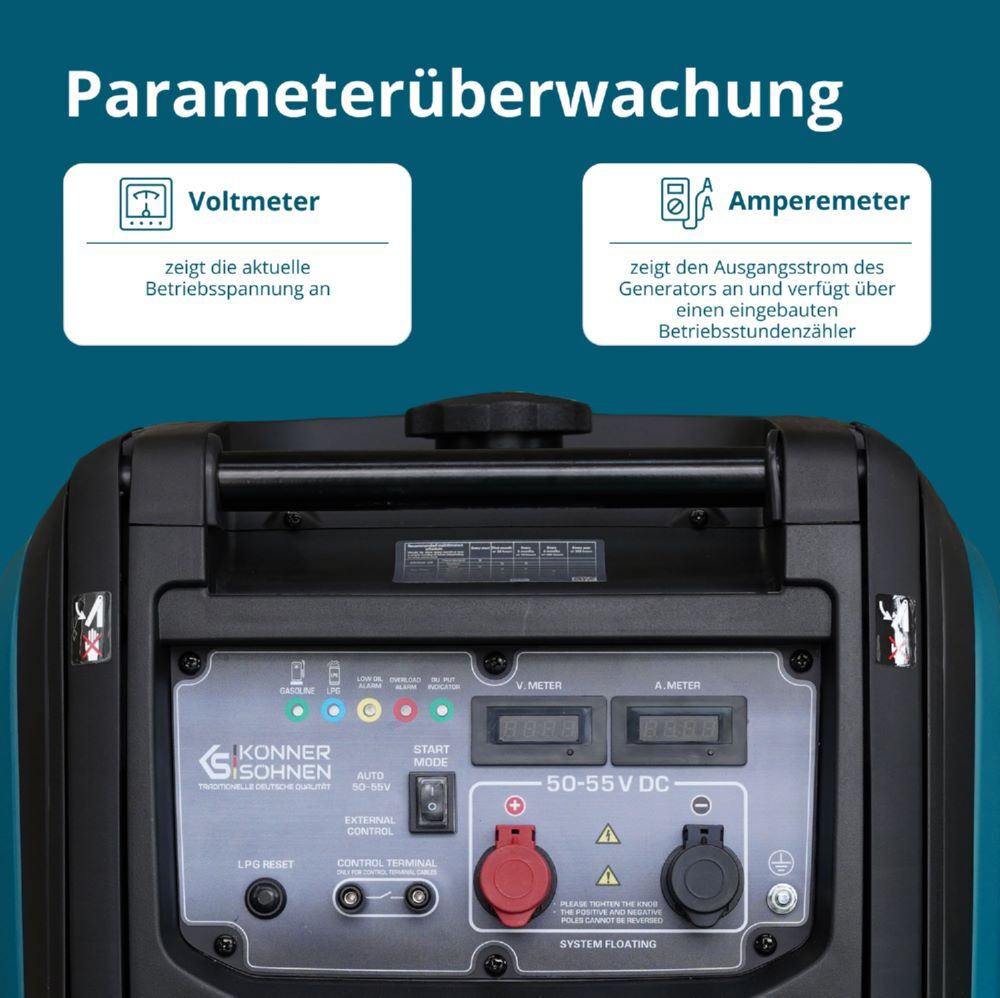 Produktbild Könner & Söhnen Gleichstromgenerator KS 48VGS-DC, Version 50–55V bild 7