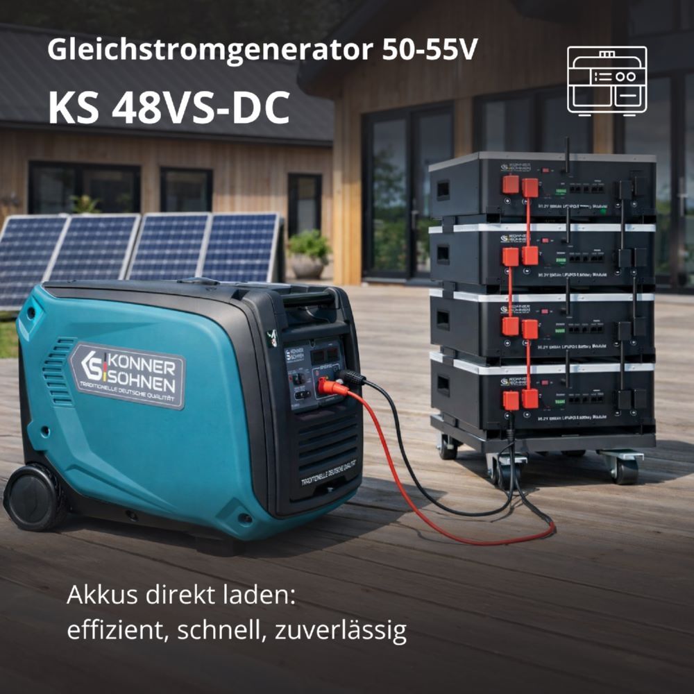 Produktbild Könner & Söhnen Gleichstromgenerator KS 48VS-DC, Version 50–55V bild 2
