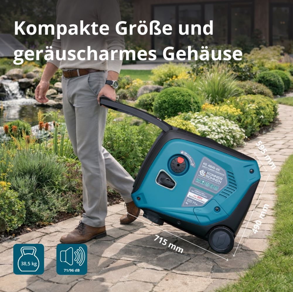 Produktbild Könner & Söhnen Gleichstromgenerator KS 48VS-DC, Version 50–55V bild 5