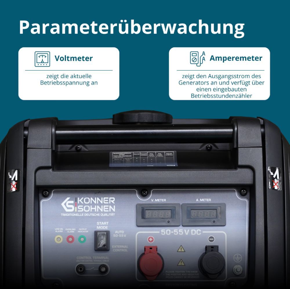 Produktbild Könner & Söhnen Gleichstromgenerator KS 48VS-DC, Version 50–55V bild 7