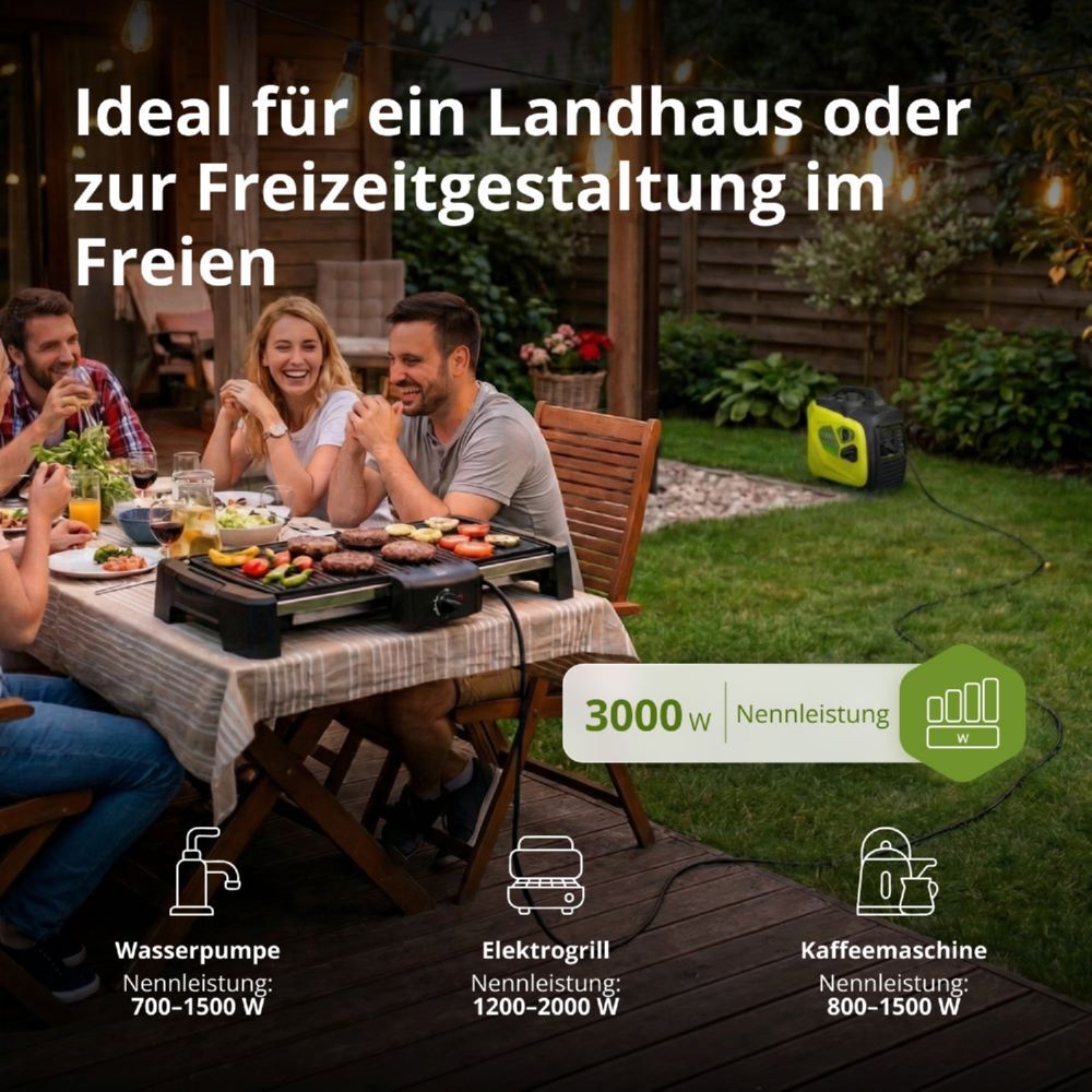Produktbild Könner & Söhnen Inverter-Benzingenerator KSB 33i S bild 10