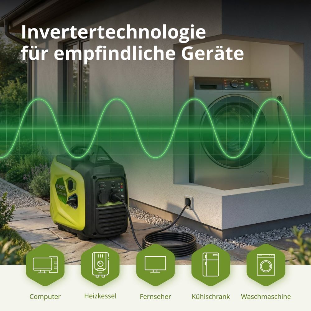 Produktbild Könner & Söhnen Inverter-Benzingenerator KSB 33i S bild 7