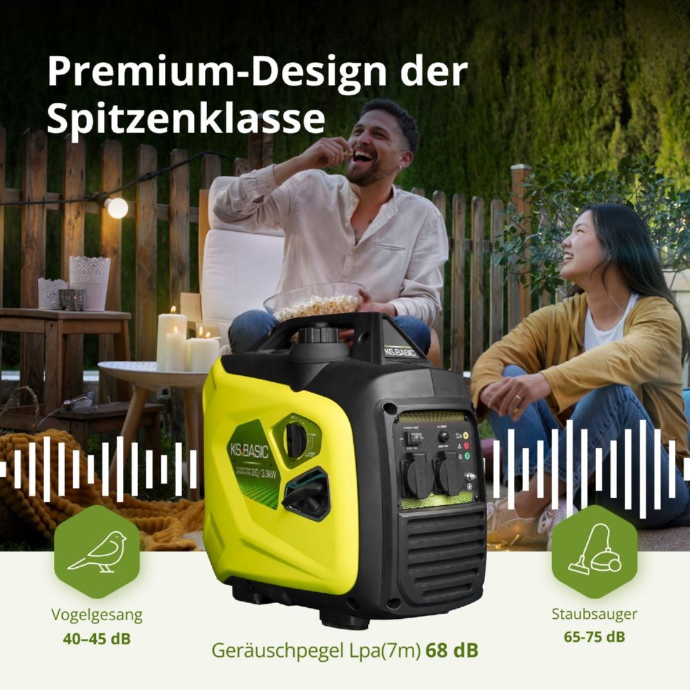 Produktbild Könner & Söhnen Inverter-Benzingenerator KSB 33i S bild 8
