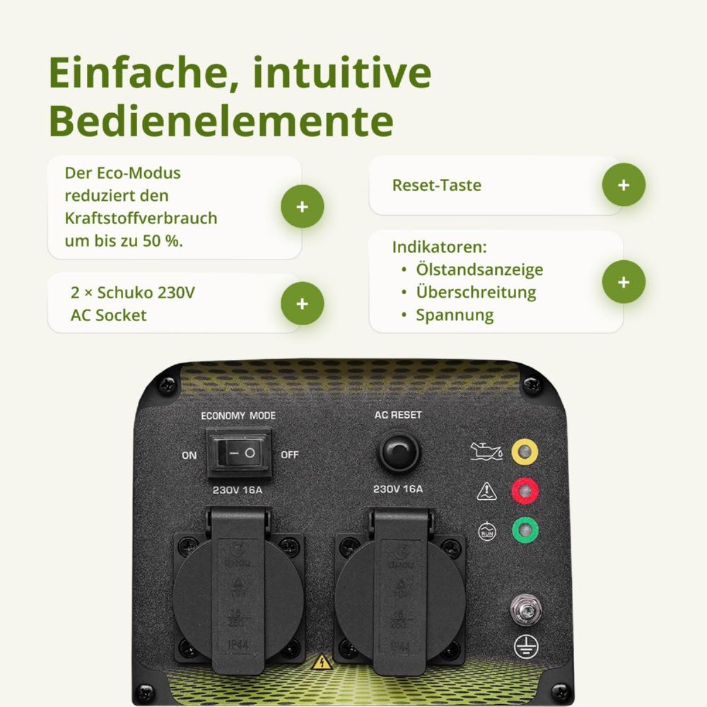 Produktbild Könner & Söhnen Inverter-Benzingenerator KSB 33i S bild 9