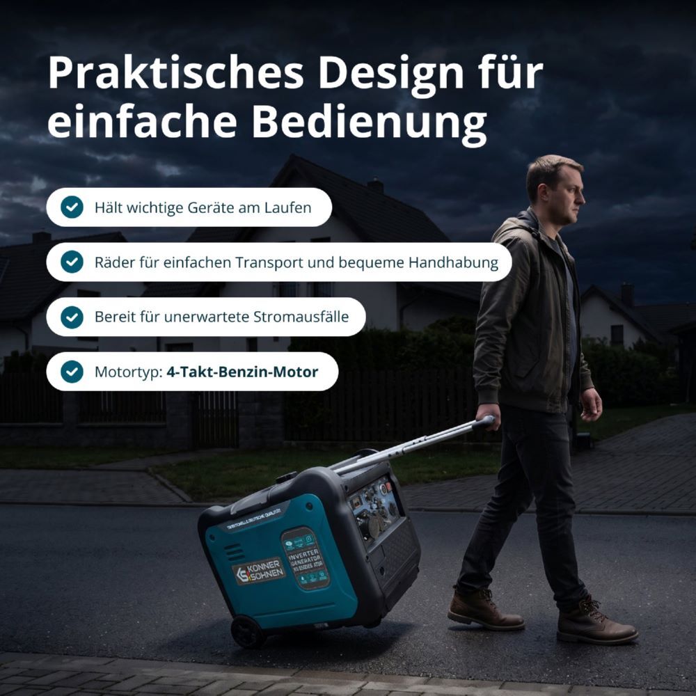 Produktbild Könner & Söhnen Inverter-Generator KS 5500iE S ATSR bild 5