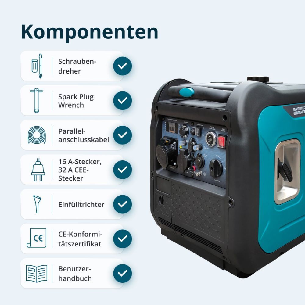 Produktbild Könner & Söhnen Inverter-Generator KS 5500iE S ATSR bild 8