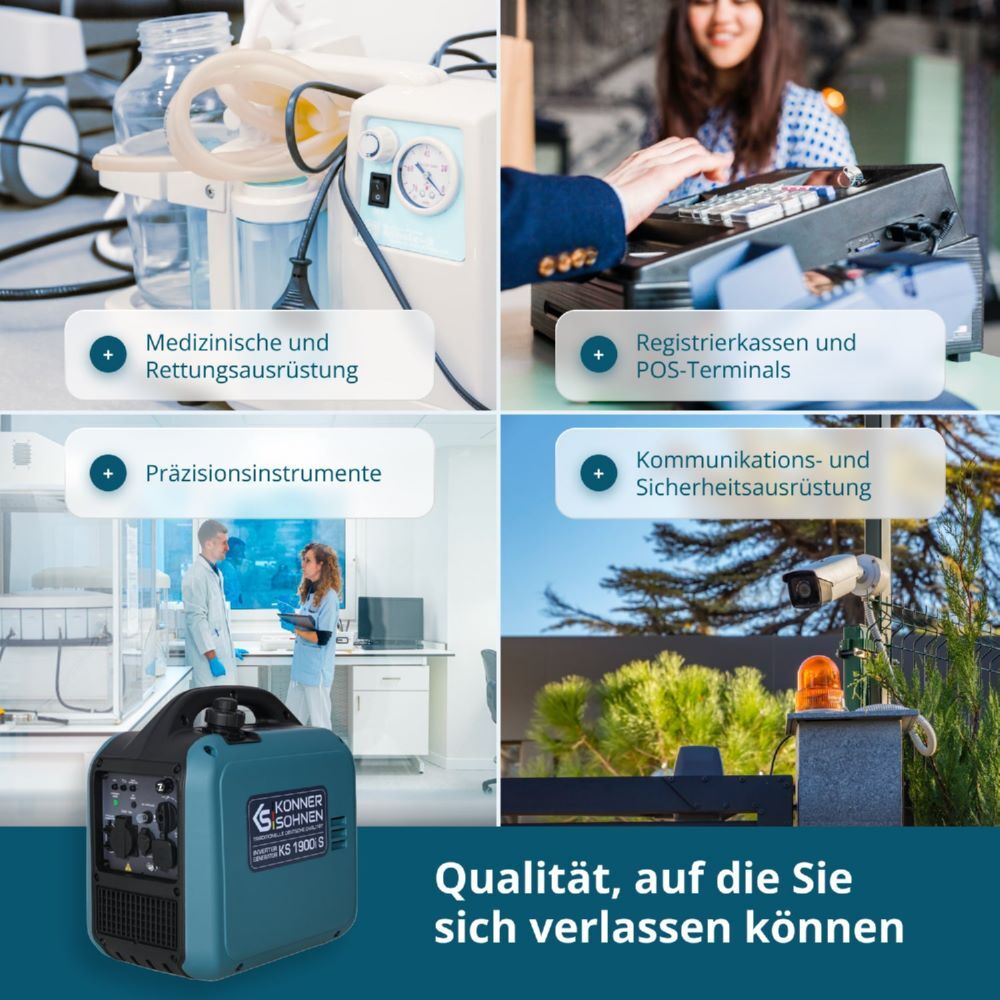 Produktbild Könner & Söhnen Inverter-Generator KS 1900i S bild 12