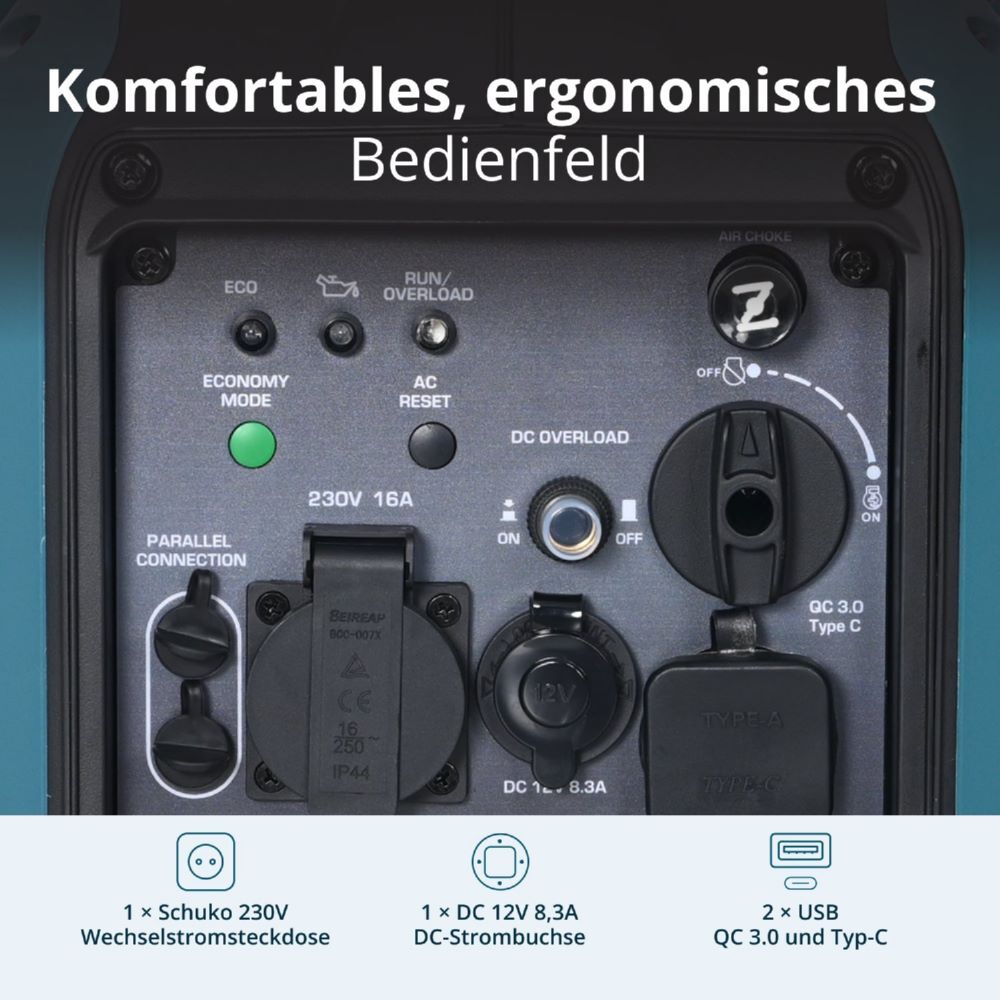Produktbild Könner & Söhnen Inverter-Generator KS 1900i S bild 13
