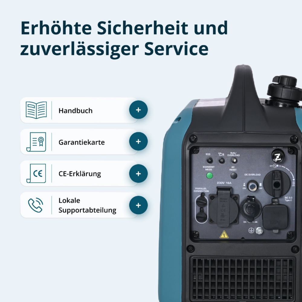 Produktbild Könner & Söhnen Inverter-Generator KS 1900i S bild 14