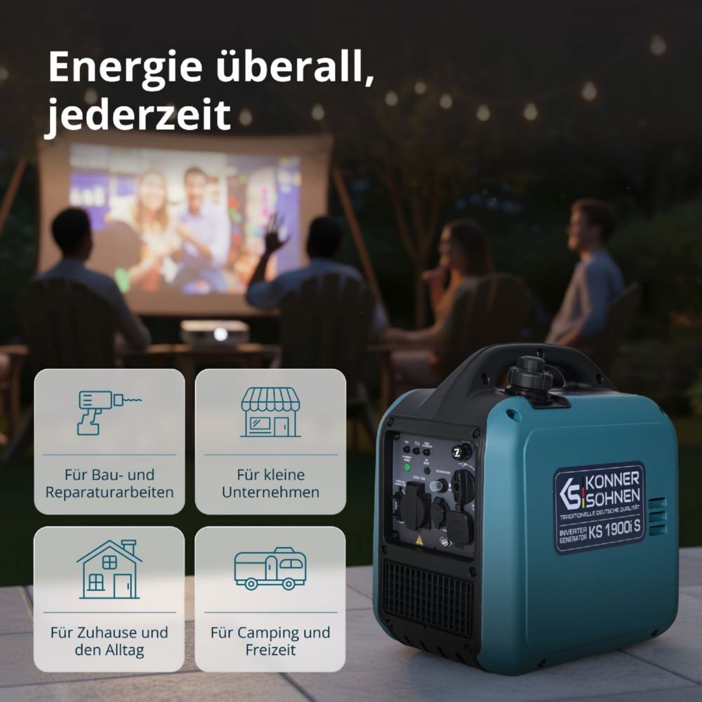 Produktbild Könner & Söhnen Inverter-Generator KS 1900i S bild 8