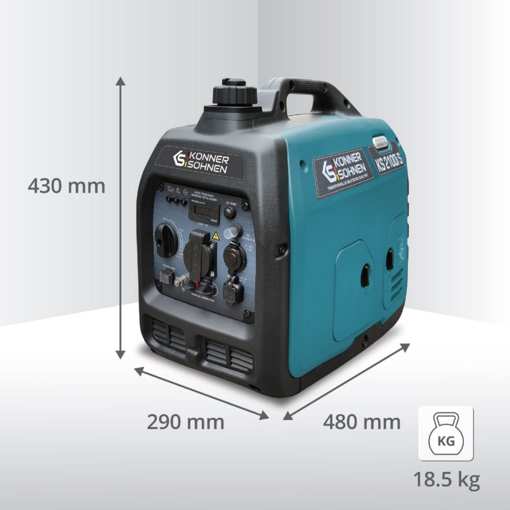 Produktbild Könner & Söhnen Inverter-Generator KS 2100i S bild 4