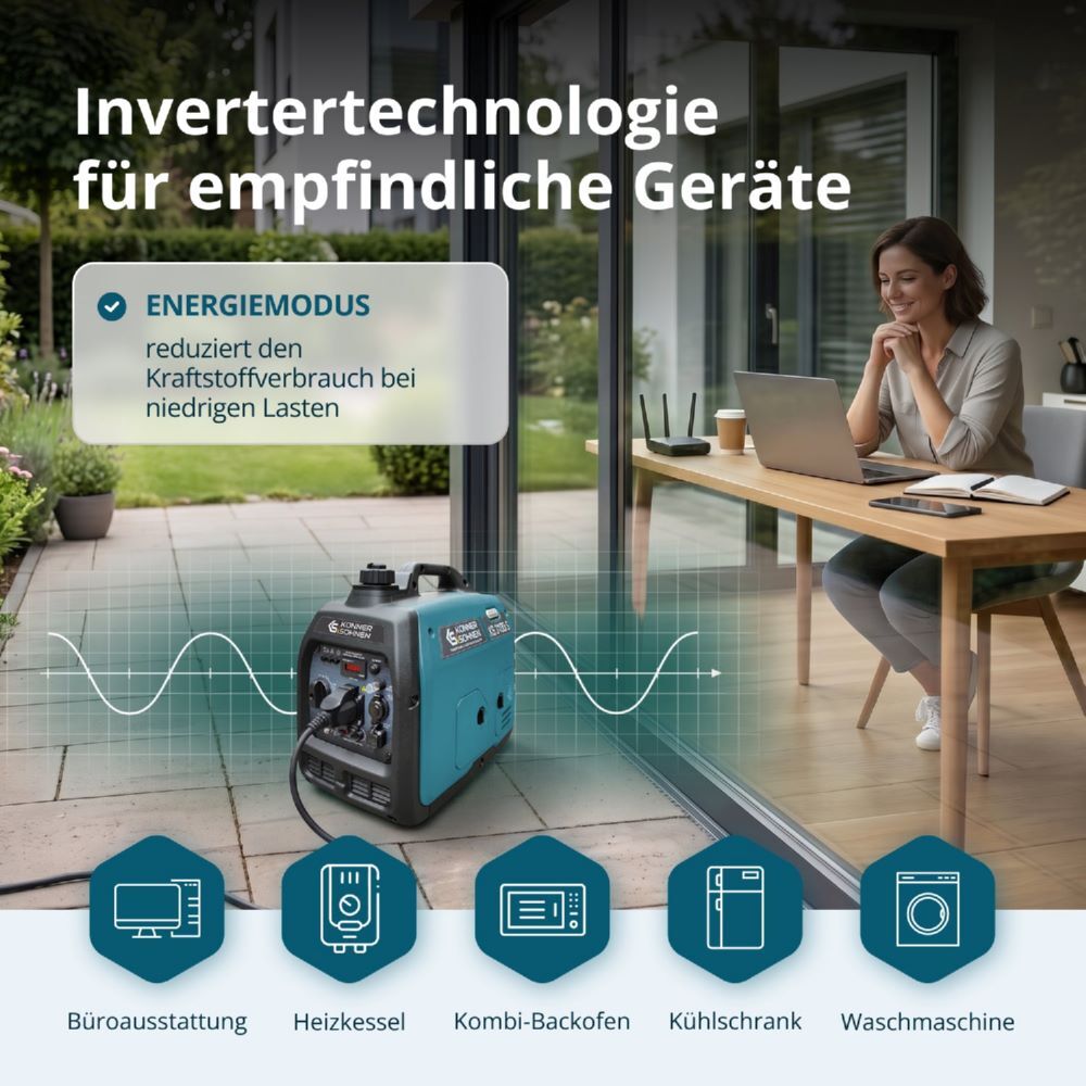 Produktbild Könner & Söhnen Inverter-Generator KS 3100i S bild 4