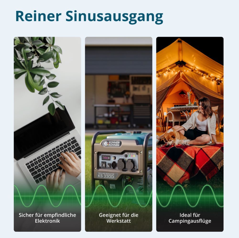 Produktbild Könner & Söhnen Inverter-Generator KS 3300i bild 6
