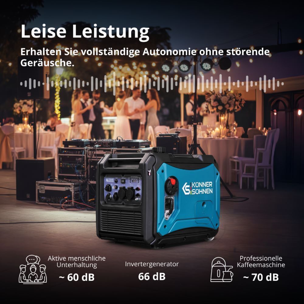 Produktbild Könner & Söhnen Inverter-Generator KS 4000iE S bild 11