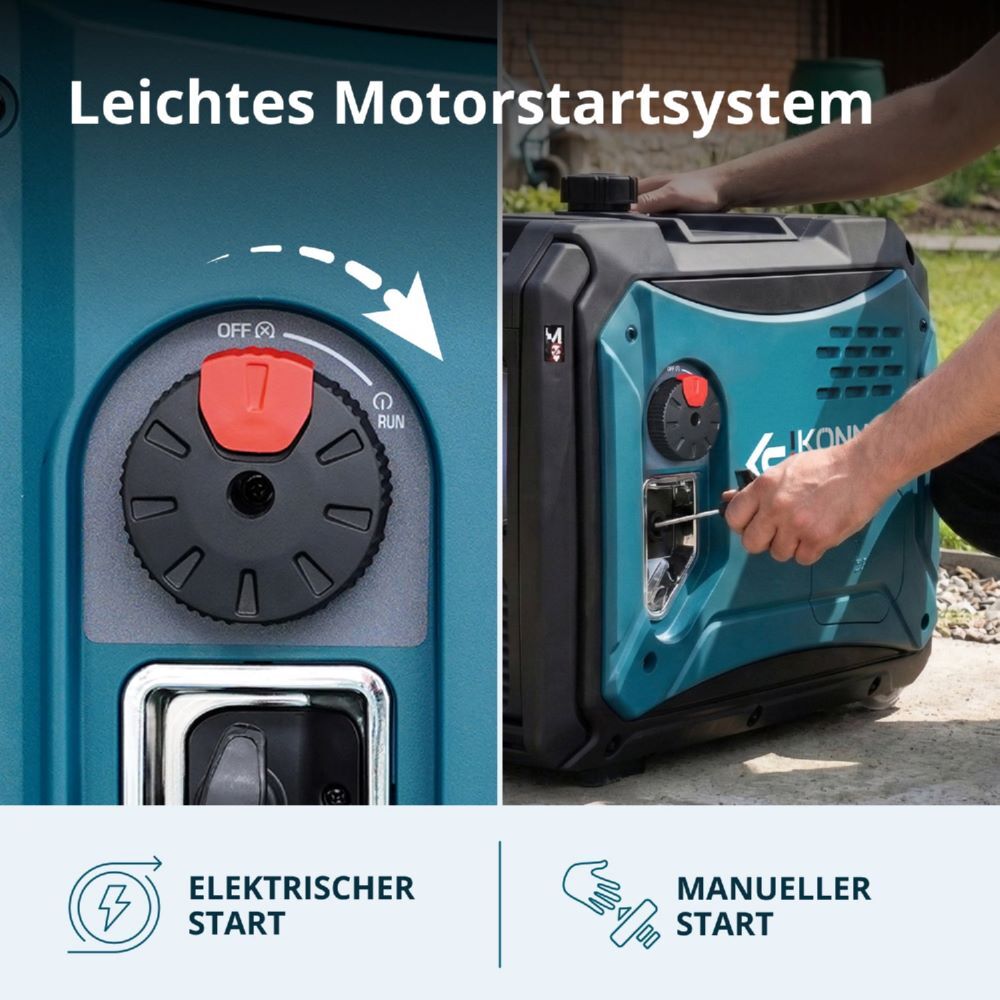 Produktbild Könner & Söhnen Inverter-Generator KS 6000iE S bild 12