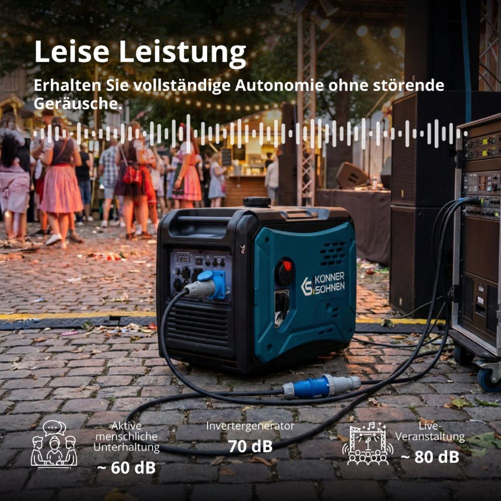 Produktbild Könner & Söhnen Inverter-Generator KS 6000iE S bild 16