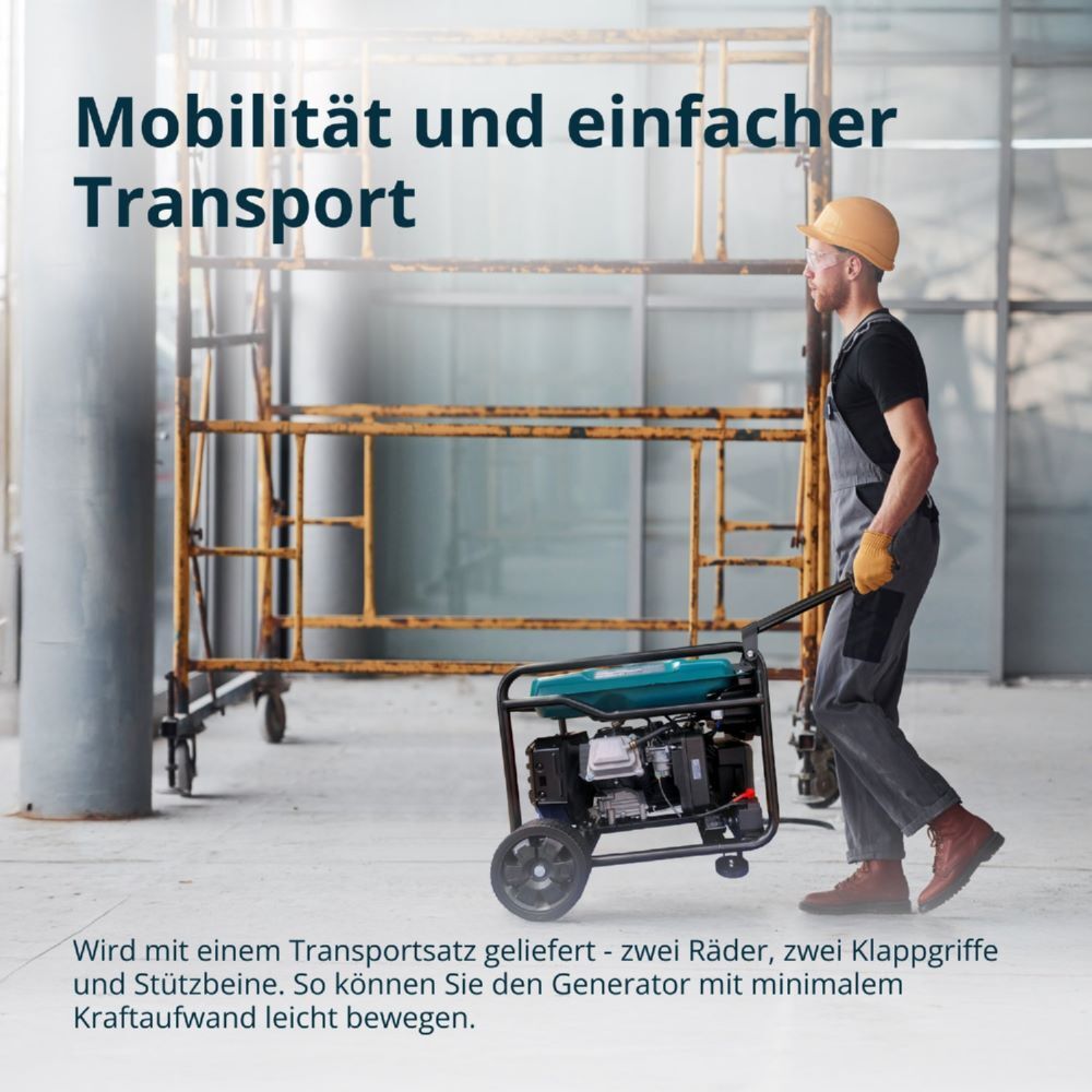 Produktbild Könner & Söhnen Inverter Generator KS 6500iE bild 4