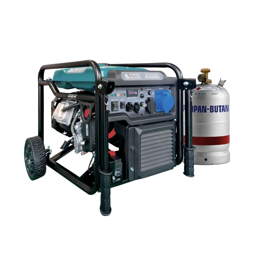 Produktbild Könner & Söhnen Inverter Generator KS 6500iEG (Benzin/Gas) bild 17