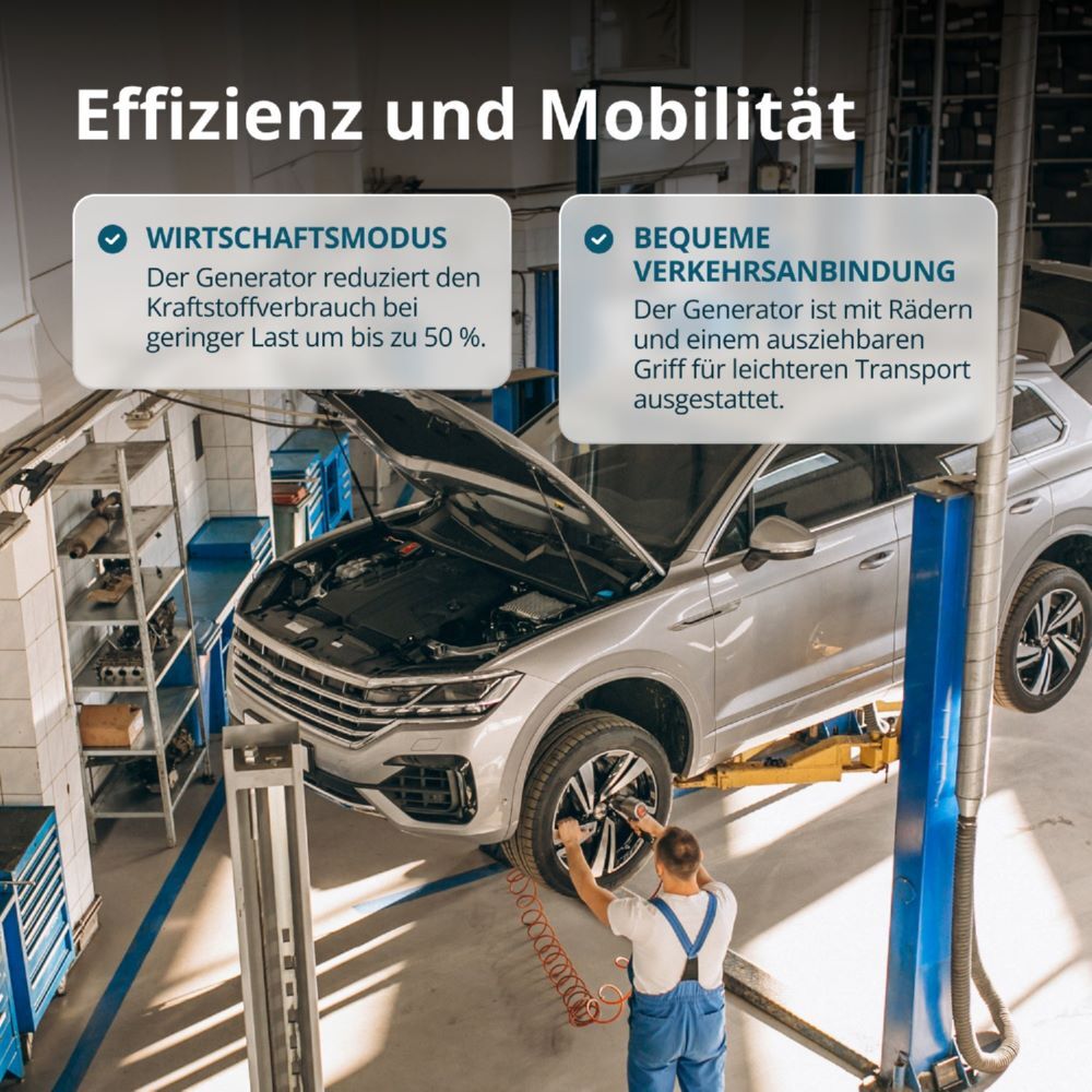 Produktbild Könner & Söhnen Inverter-Generator KS 8100iEG 1/3 bild 7