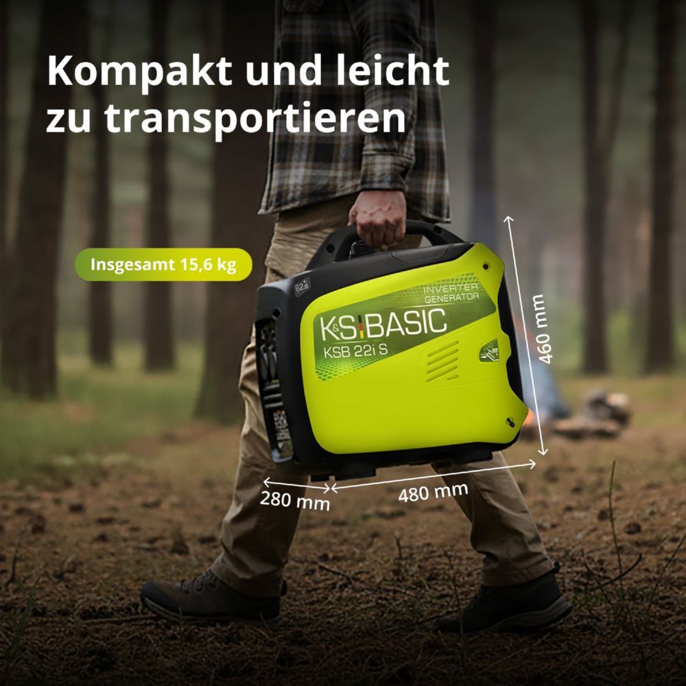 Produktbild Könner & Söhnen Inverter-Generator KSB 22i S bild 2