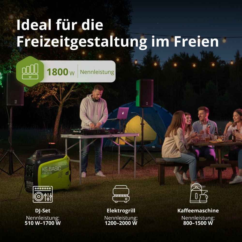 Produktbild Könner & Söhnen Inverter-Generator KSB 22i S bild 6
