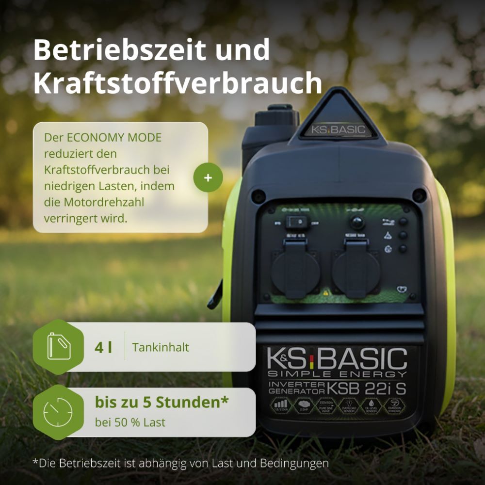 Produktbild Könner & Söhnen Inverter-Generator KSB 22i S bild 7