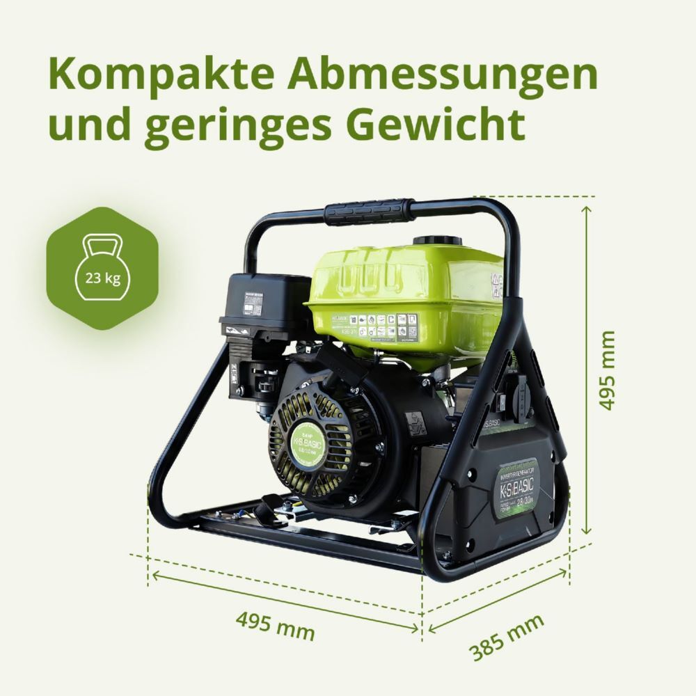 Produktbild Könner & Söhnen Inverter Generator KSB 31i bild 10