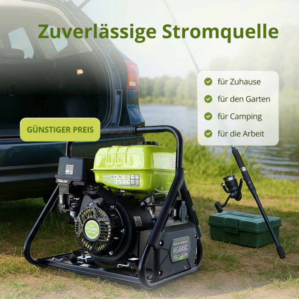Produktbild Könner & Söhnen Inverter Generator KSB 31i bild 7