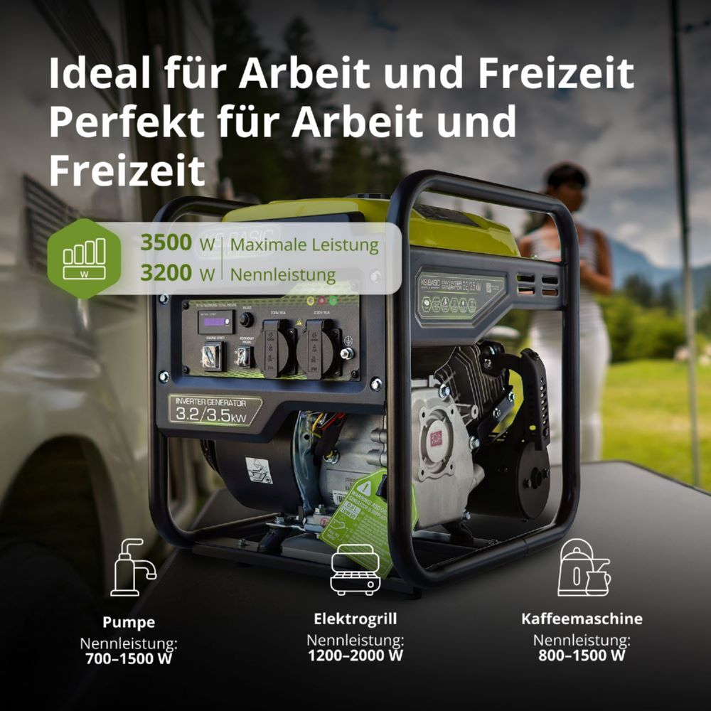 Produktbild Könner & Söhnen Inverter-Generator KSB 35i bild 10